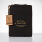Royal Comfort Vintage Washed 100% Cotton Quilt Cover Set Bedding Ultra Soft - Single - Charcoal V160-10002589