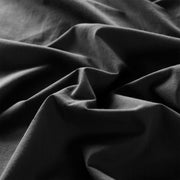 Royal Comfort Vintage Washed 100% Cotton Quilt Cover Set Bedding Ultra Soft - Single - Charcoal V160-10002589