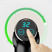 FitSmart LCD Display Mini Vibration Therapy Massage Device Black V160-10002660