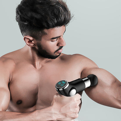 FitSmart LCD Display Mini Vibration Therapy Massage Device Black V160-10002660