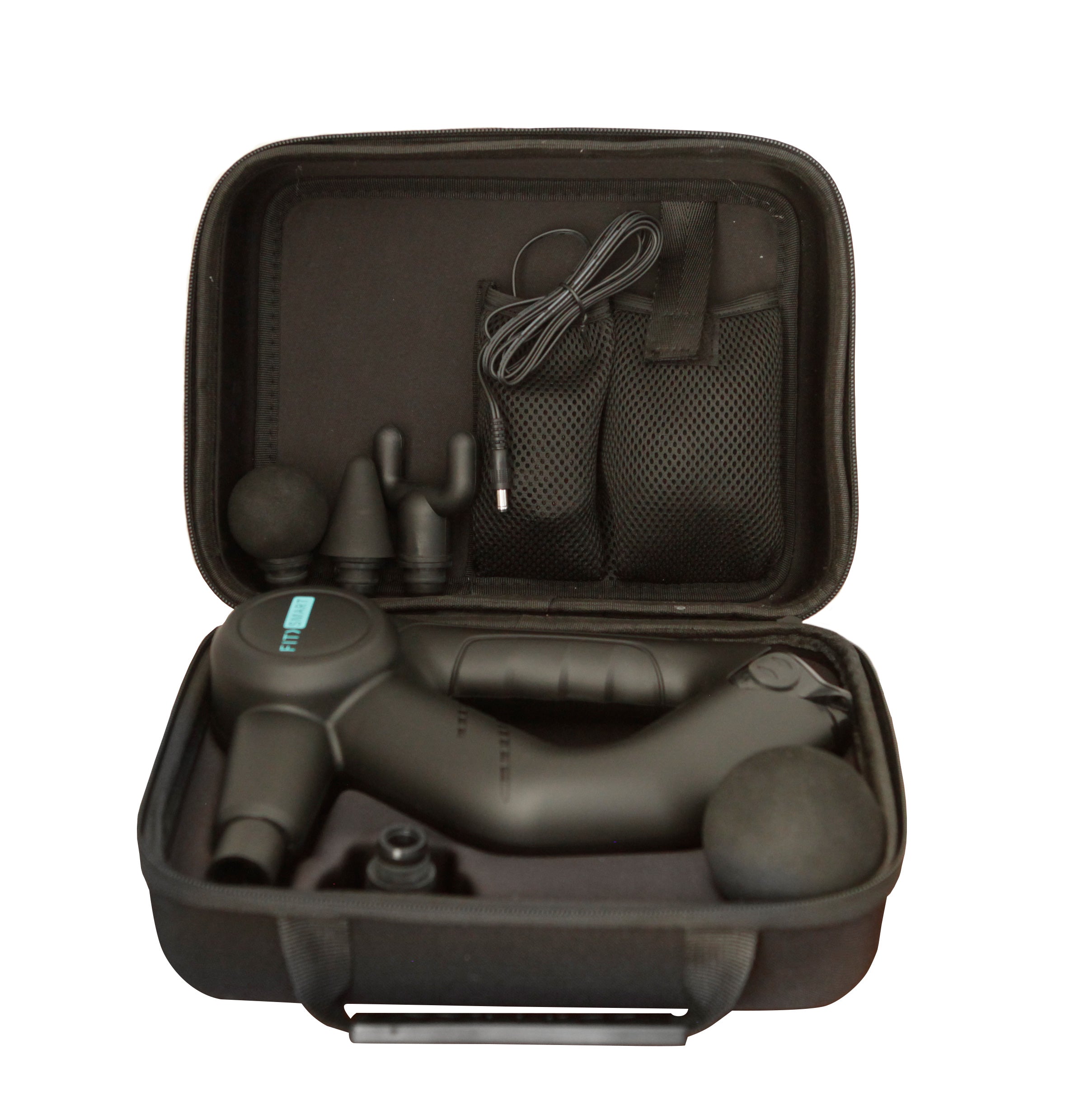 FitSmart Pro Vibration Therapy Massage Device Black And White V160-10002662