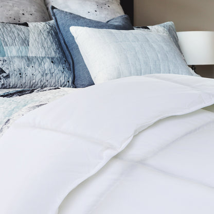 Royal Comfort 800GSM Silk Blend Quilt Duvet Ultra Warm Winter Weight - Queen - White V160-10002938