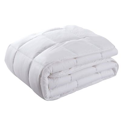 Royal Comfort 800GSM Silk Blend Quilt Duvet Ultra Warm Winter Weight - King - White V160-10002939