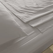 Royal Comfort 1000 Thread Count Bamboo Cotton Sheet and Quilt Cover Complete Set - King - Dove V160-10002950
