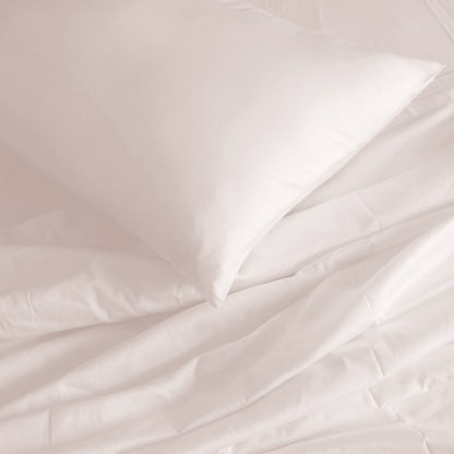 Royal Comfort 1000 Thread Count Bamboo Cotton Sheet and Quilt Cover Complete Set - King - Blush V160-10002952