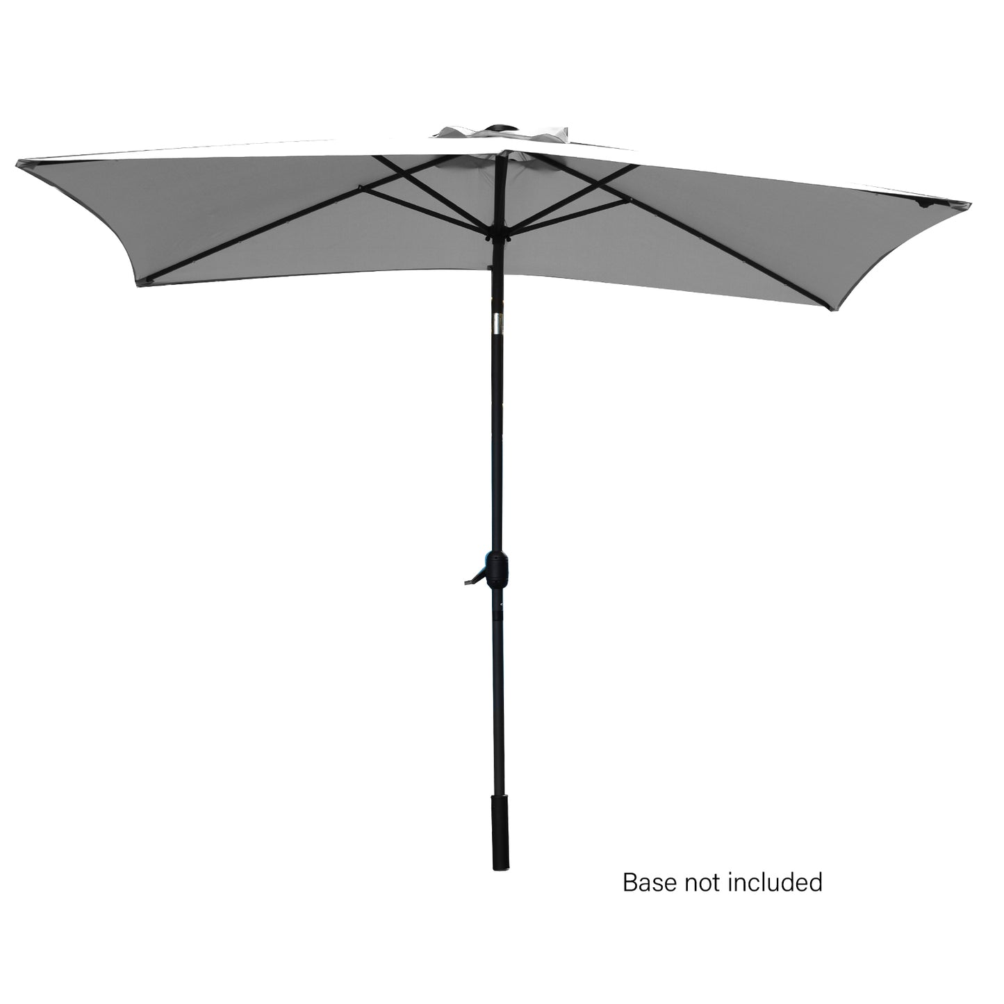 Arcadia Furniture Umbrella 3 Metre Umbrella with Solar LED Lights Garden Yard - Grey V160-10003065