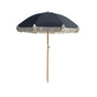 Havana Outdoors Beach Umbrella Portable 2 Metre Fringed Garden Sun Shade Shelter - Black V160-10003085