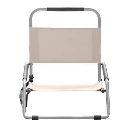 Havana Outdoors Beach Chair 2 Pack Folding Portable Summer Camping Outdoors - Natural V160-10003086