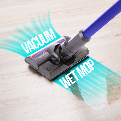 MyGenie H20 PRO Wet Mop 2-IN-1 Cordless Stick Vacuum Cleaner Handheld Recharge - Blue V160-10003142