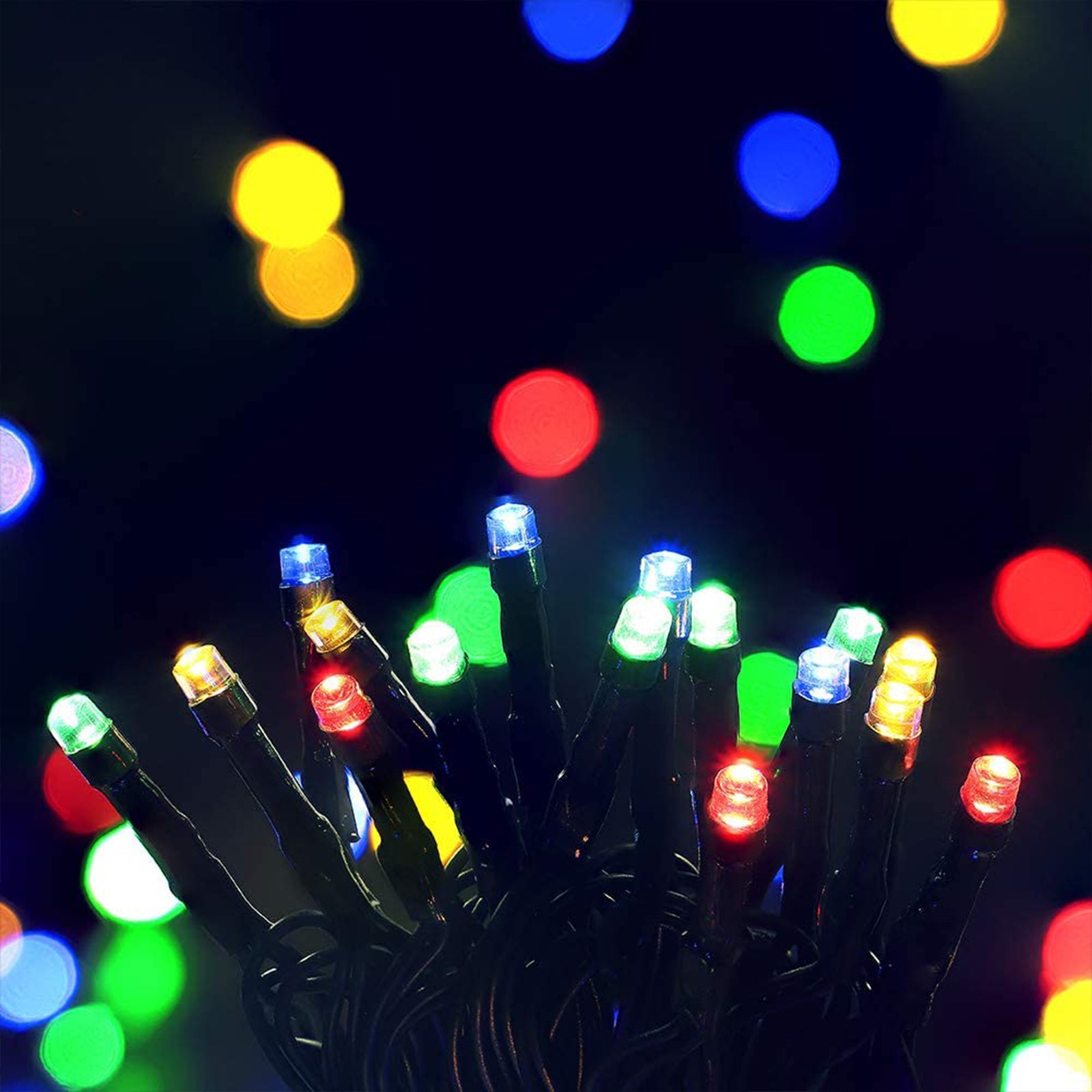 Milano Decor Outdoor LED Plug In Fairy Lights - Multicoloured - 200 Lights V160-10003390