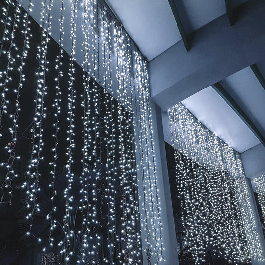 Milano Decor Outdoor LED Plug In Fairy Lights - White - 200 Lights V160-10003391