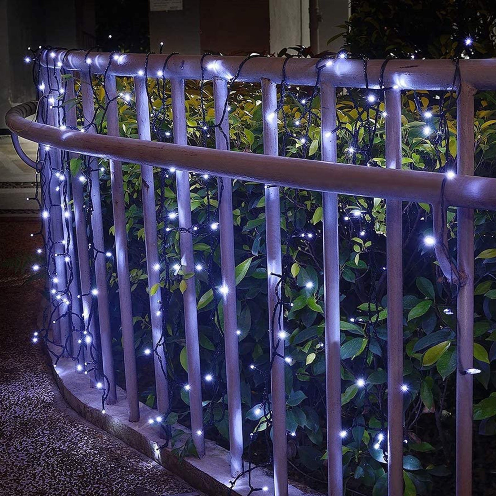 Milano Decor Outdoor LED Plug In Fairy Lights - White - 200 Lights V160-10003391
