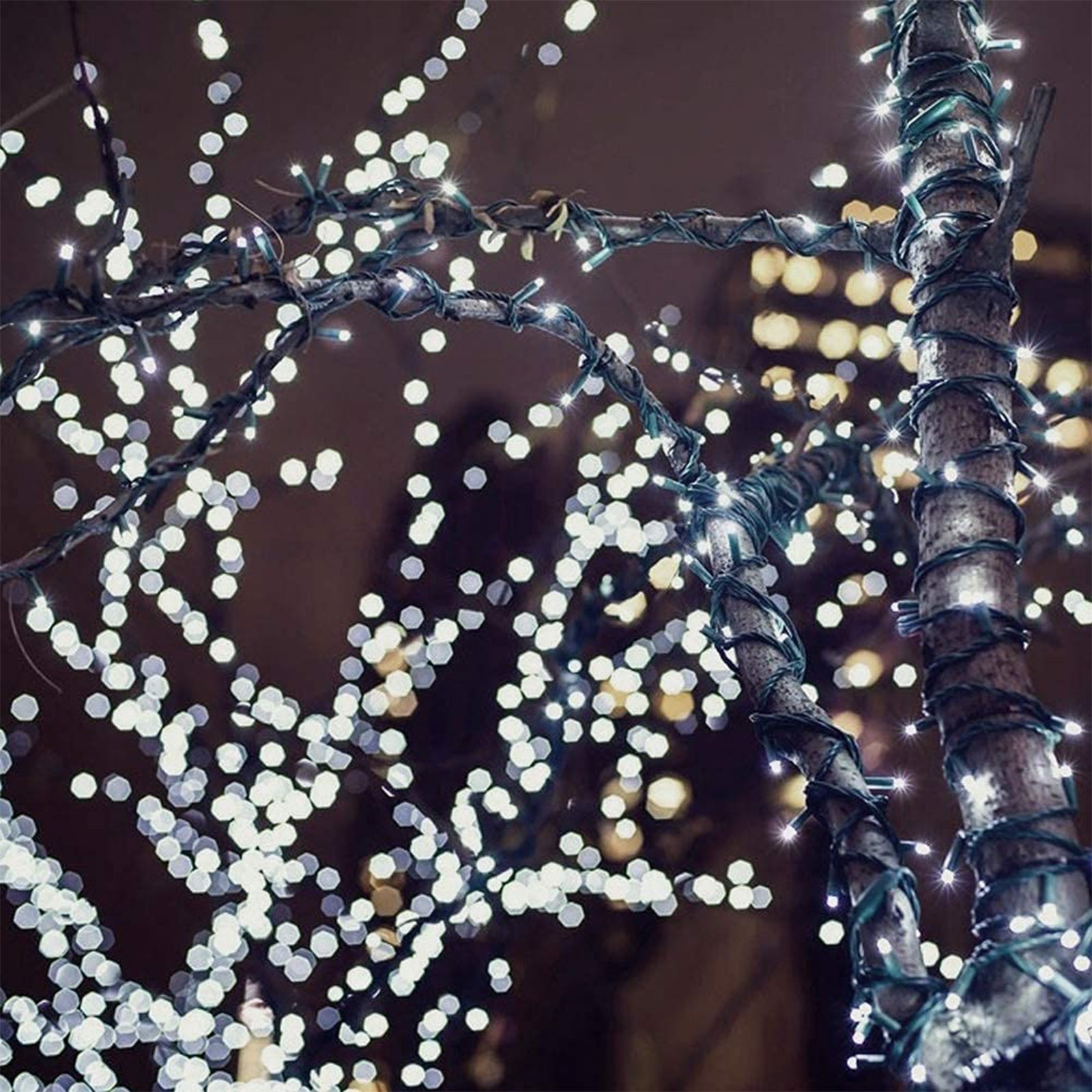 Milano Decor Outdoor LED Plug In Fairy Lights - White - 200 Lights V160-10003391
