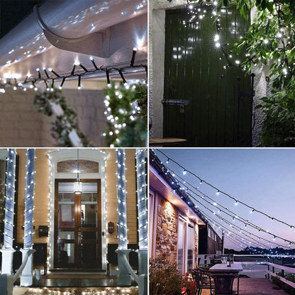 Milano Decor Outdoor LED Plug In Fairy Lights - White - 200 Lights V160-10003391