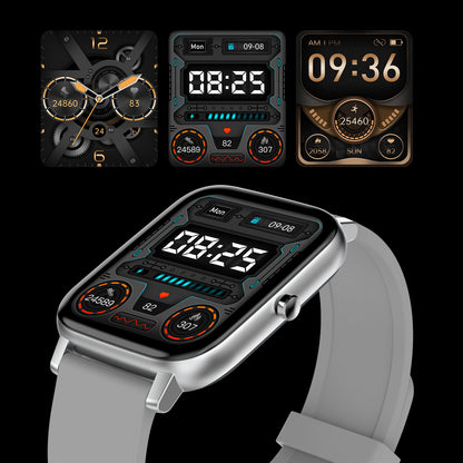 FitSmart Multi Function Smartwatch Wireless Touch Screen All In One - Black Gold V160-10003403