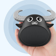 Fitsmart Bluetooth Animal Face Speaker Portable Wireless Stereo Sound - Black V160-10003446
