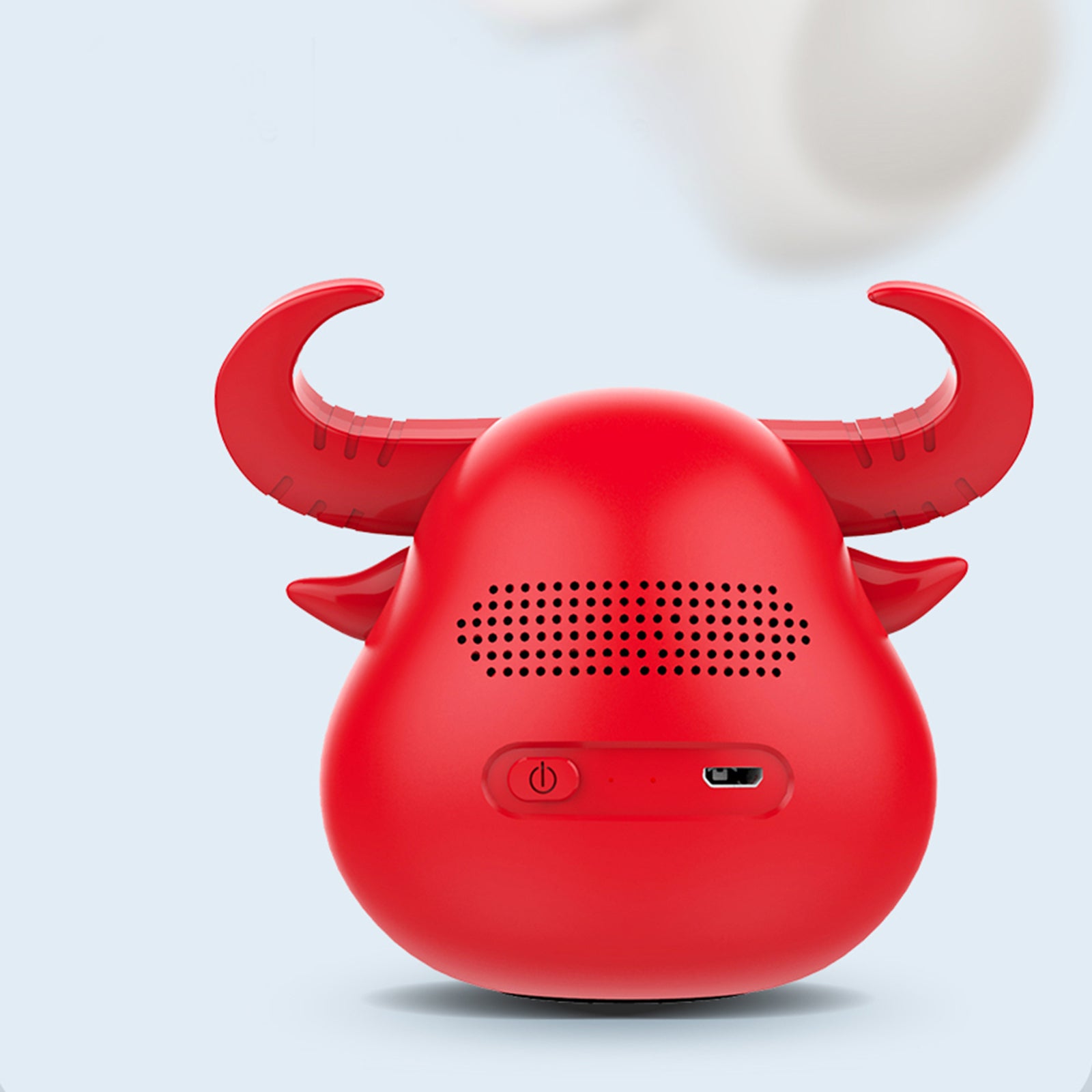 Fitsmart Bluetooth Animal Face Speaker Portable Wireless Stereo Sound - Red V160-10003448