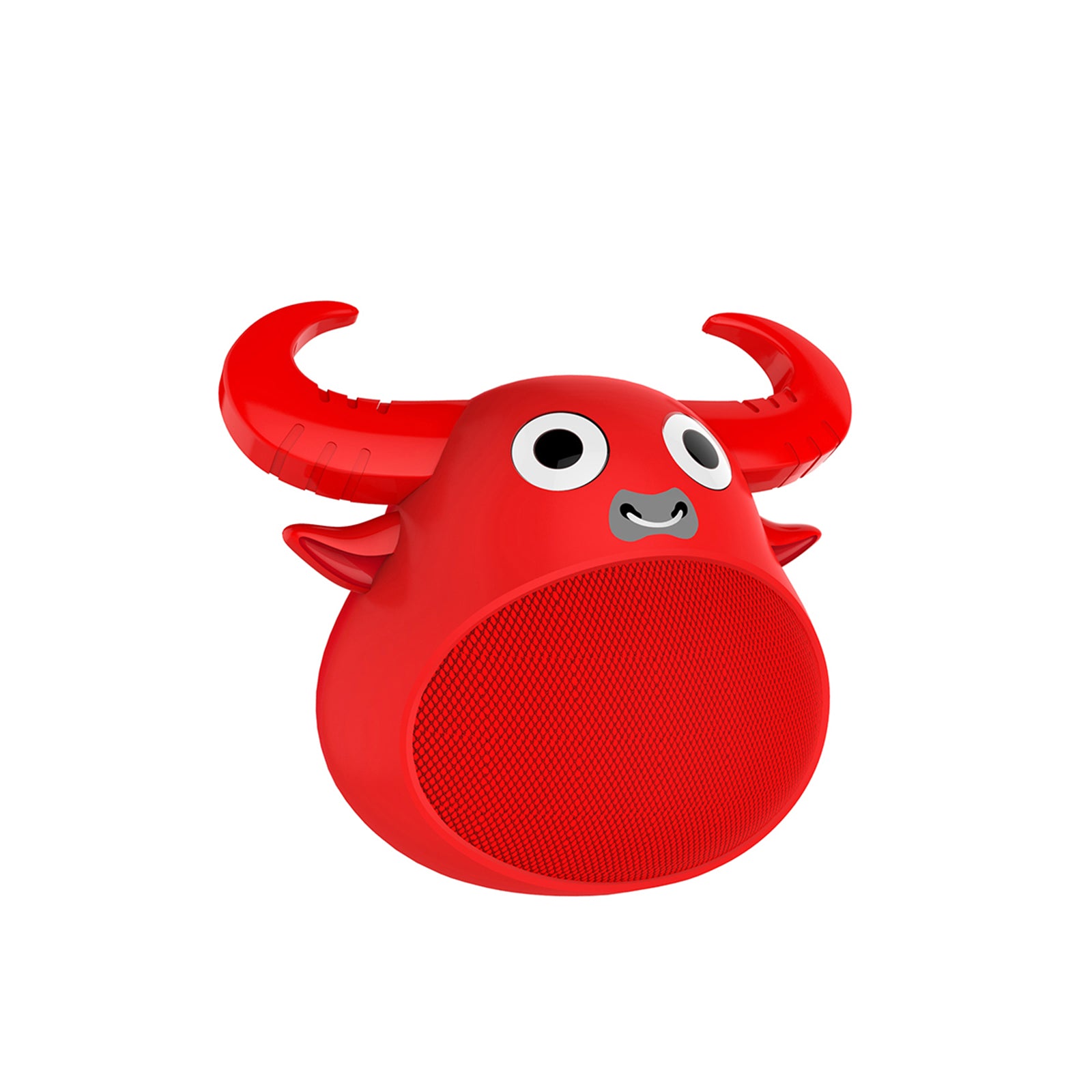 Fitsmart Bluetooth Animal Face Speaker Portable Wireless Stereo Sound - Red V160-10003448