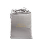 Royal Comfort Satin Sheet Set 3 Piece Fitted Sheet Pillowcase Soft - King - Charcoal V160-10003470