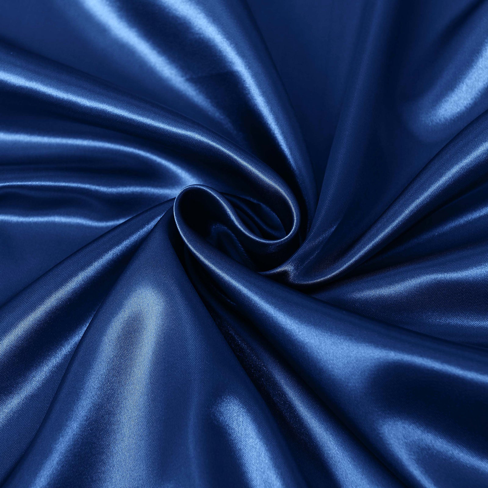 Royal Comfort Satin Sheet Set 4 Piece Fitted Flat Sheet Pillowcases - King - Navy Blue V160-10003483