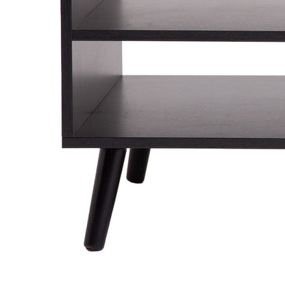 Casa Decor Tulum Rattan Coffee Table Storage Drawer Furniture Wooden Black V160-10003618