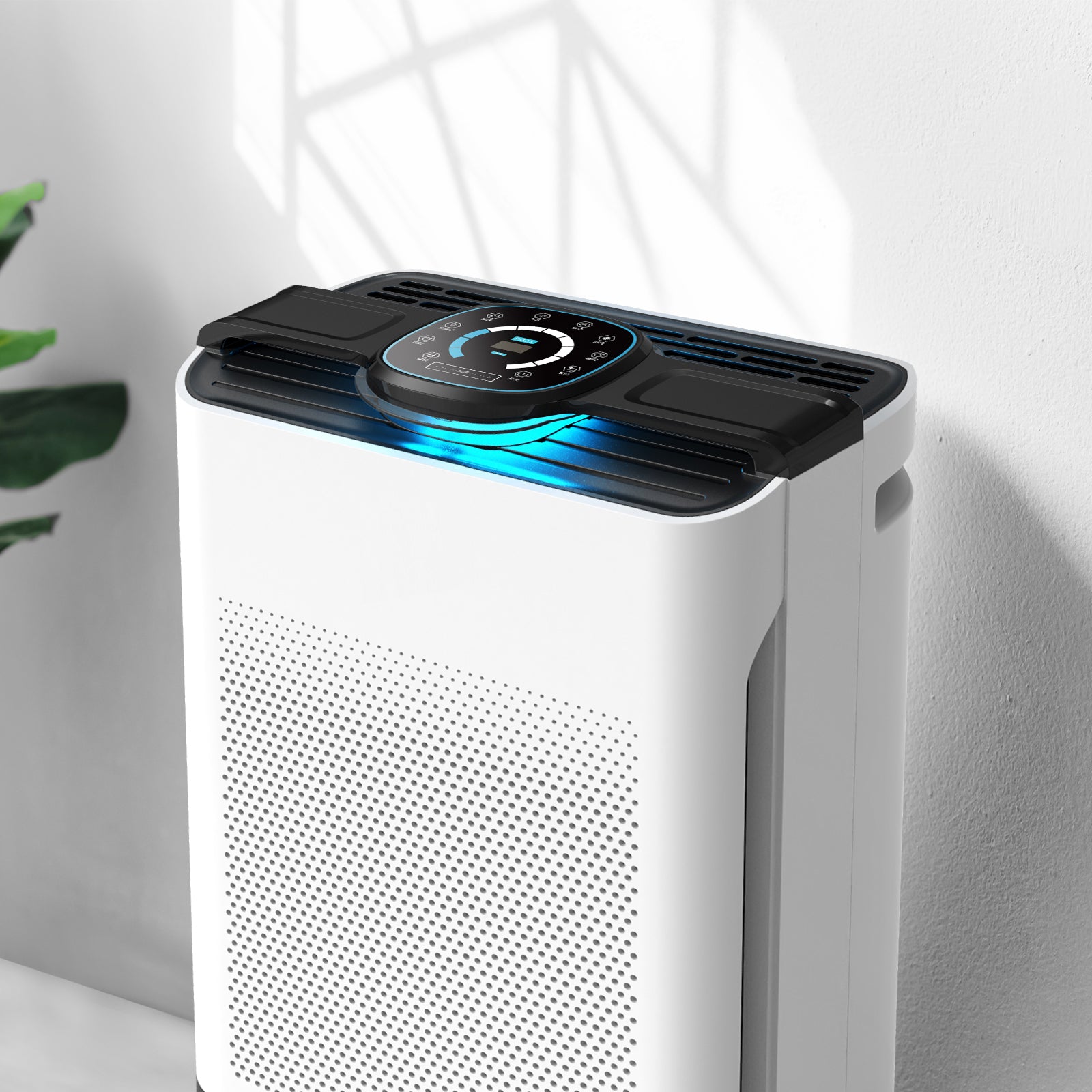 MyGenie Pure Max Air Purifier Carbon Filter 5-In-1 Cleaning System 100 m2 White V160-10003666