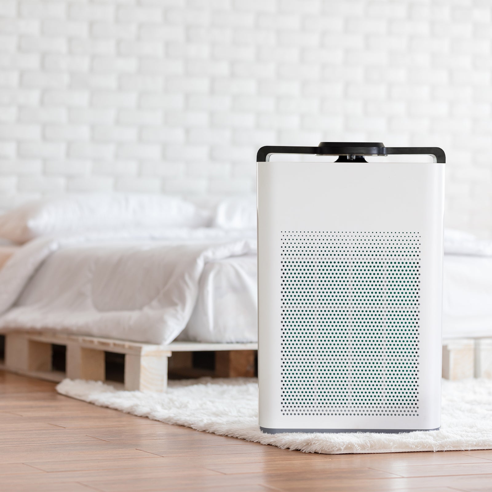 MyGenie Pure Max Air Purifier Carbon Filter 5-In-1 Cleaning System 100 m2 White V160-10003666