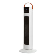 Pursonic Electric Ceramic Tower Heater Portable Oscillating Remote Control - White V160-10003703