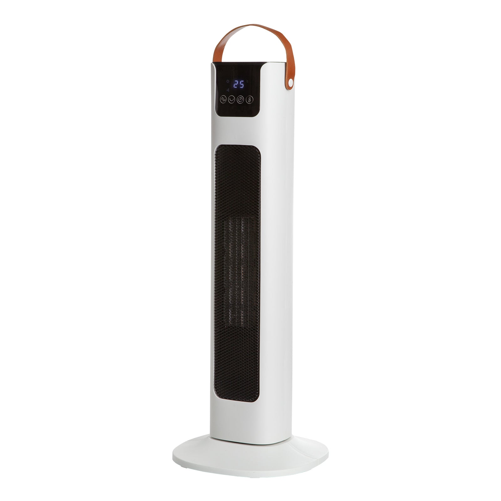 Pursonic Electric Ceramic Tower Heater Portable Oscillating Remote Control - White V160-10003703