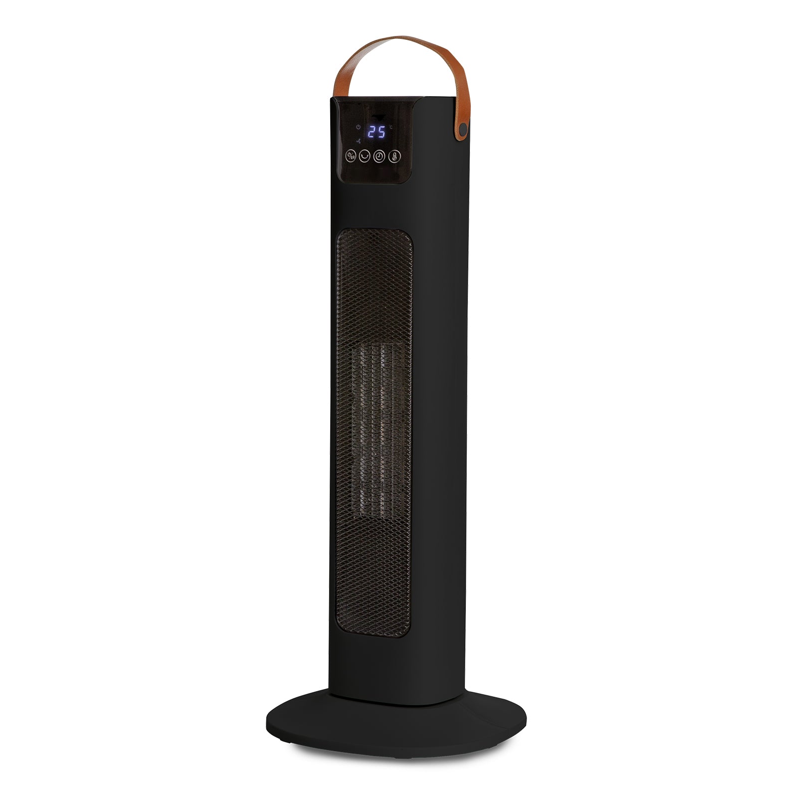 Pursonic Electric Ceramic Tower Heater Portable Oscillating Remote Control - Black V160-10003704