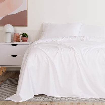 Royal Comfort 3000 Thread Count Bamboo Cooling Sheet Set - King - White V160-10003772