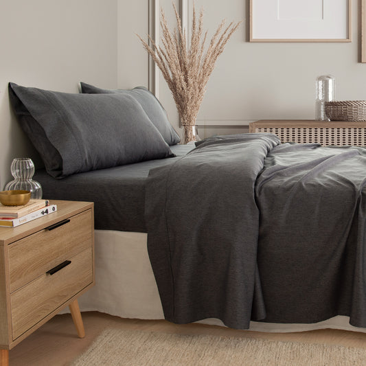 Royal Comfort 3000 Thread Count Bamboo Cooling Sheet Set - King - Charcoal V160-10003776