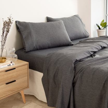 Royal Comfort 3000 Thread Count Bamboo Cooling Sheet Set - King - Charcoal V160-10003776