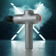 FitSmart LED Touch Screen POWER-X Vibration Therapy Device Massage Gun Grey V160-10003788