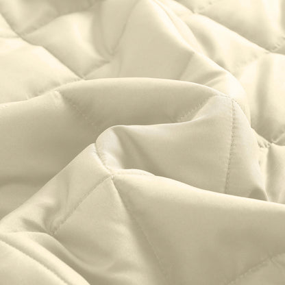 Royal Comfort Coverlet Set Bedspread Soft Touch Easy Care Breathable 3 Piece Set - Queen - Beige V160-10003818