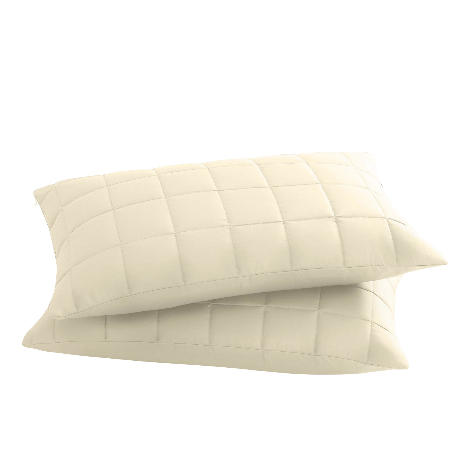 Royal Comfort Coverlet Set Bedspread Soft Touch Easy Care Breathable 3 Piece Set - Queen - Beige V160-10003818