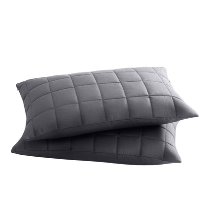 Royal Comfort Coverlet Set Bedspread Soft Touch Easy Care Breathable 3 Piece Set - Queen - Charcoal V160-10003819