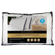 Royal Comfort Luxury Air Mesh Pillows 2 Pack Hotel Quality Checked Ultra Comfort V160-10003825