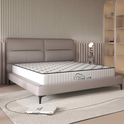 Spine-Lab Mattress 5 Zone 21cm Medium Firm Foam Bonnell Spring - King Single - White V160-10003846