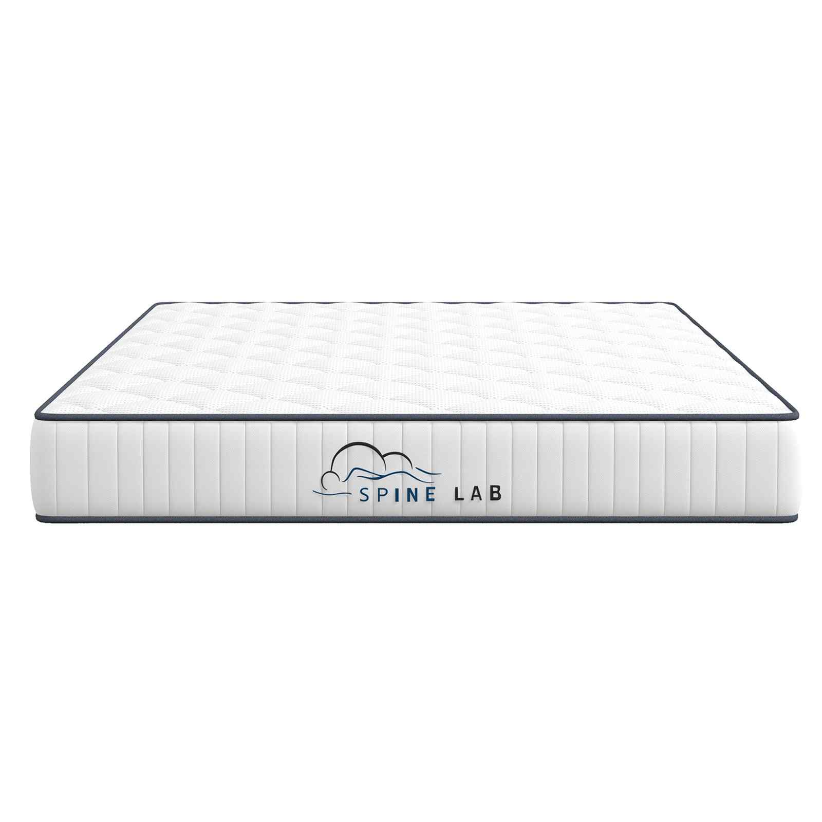 Spine-Lab Mattress 5 Zone 21cm Medium Firm Foam Bonnell Spring - King Single - White V160-10003846