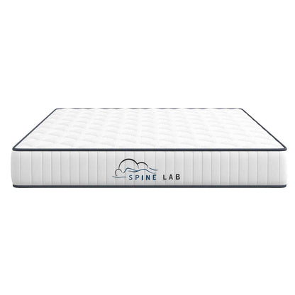 Spine-Lab Mattress 5 Zone 21cm Medium Firm Foam Bonnell Spring - King Single - White V160-10003846