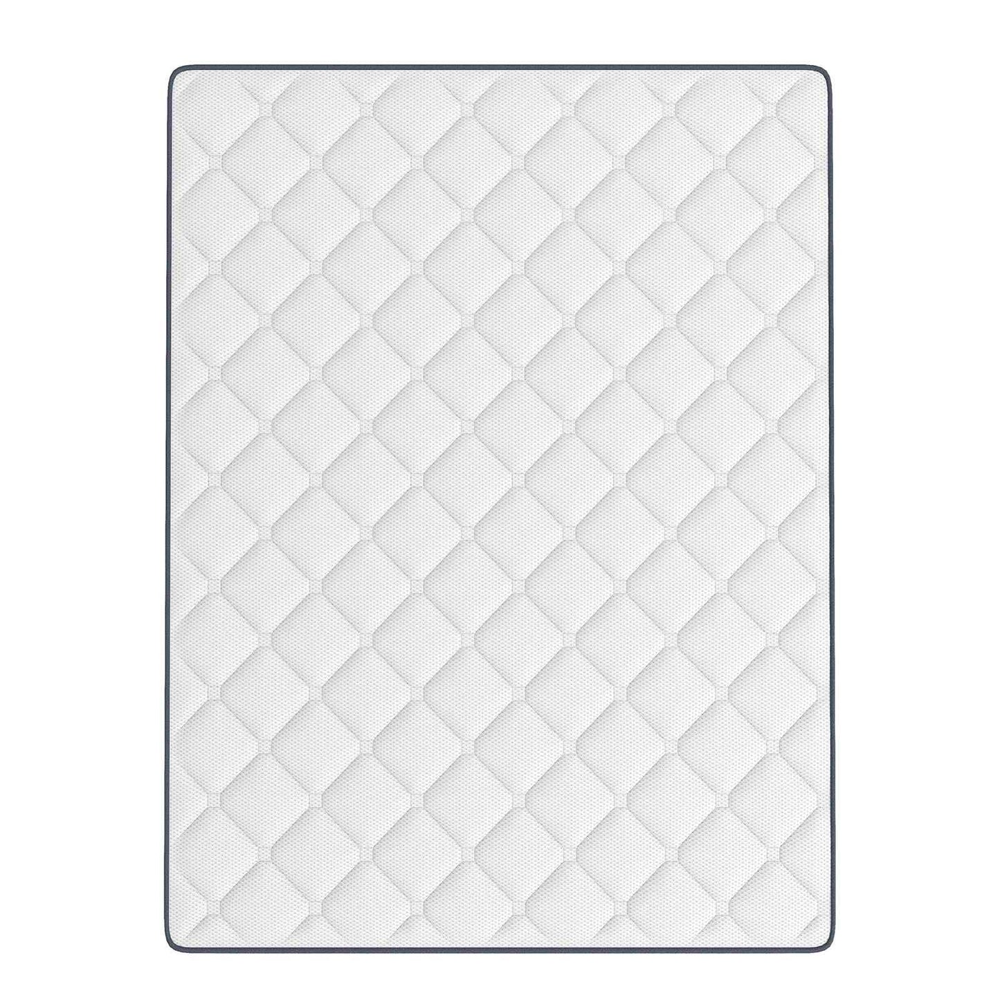 Spine-Lab Mattress 5 Zone 21cm Medium Firm Foam Bonnell Spring - King Single - White V160-10003846