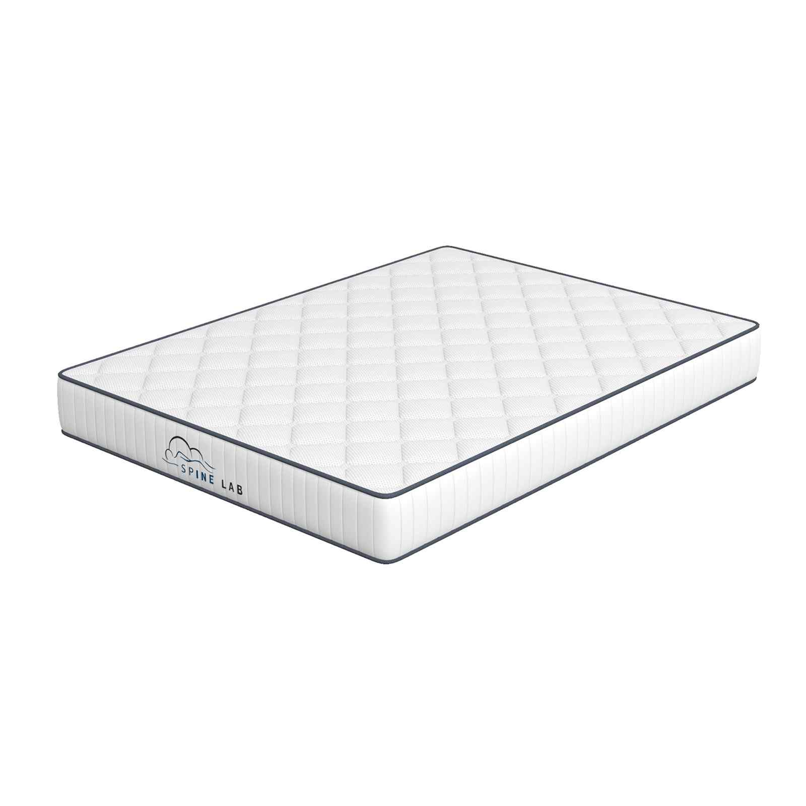 Spine-Lab Mattress 5 Zone 21cm Medium Firm Foam Bonnell Spring - King Single - White V160-10003846