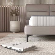 Spine-Lab Mattress 5 Zone 21cm Medium Firm Foam Bonnell Spring - King Single - White V160-10003846
