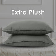 Royal Comfort Charcoal Bamboo Pillow Hotel Quality Luxury Twin Pack V160-10003957