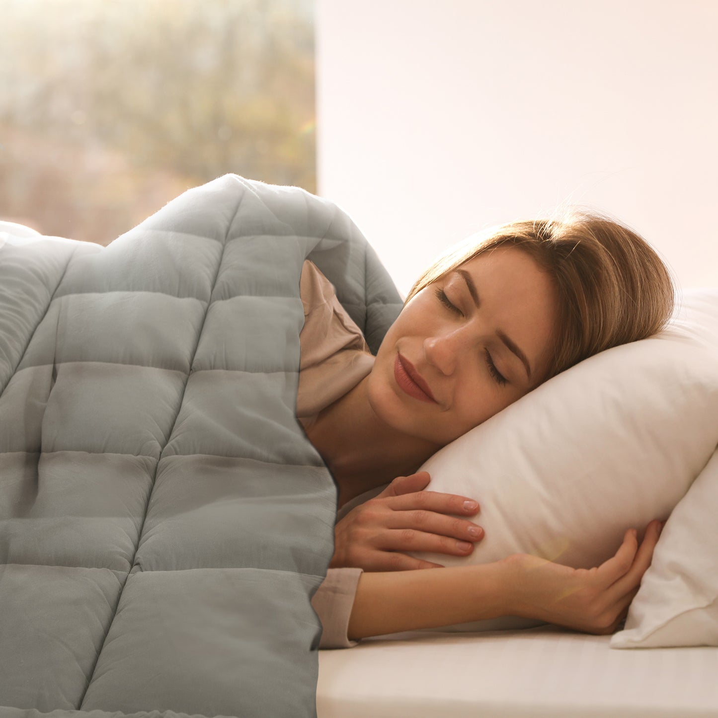 Royal Comfort 350GSM Charcoal Bamboo Quilt Luxury Bedding Duvet All Seasons - Single - Charcoal V160-10003962