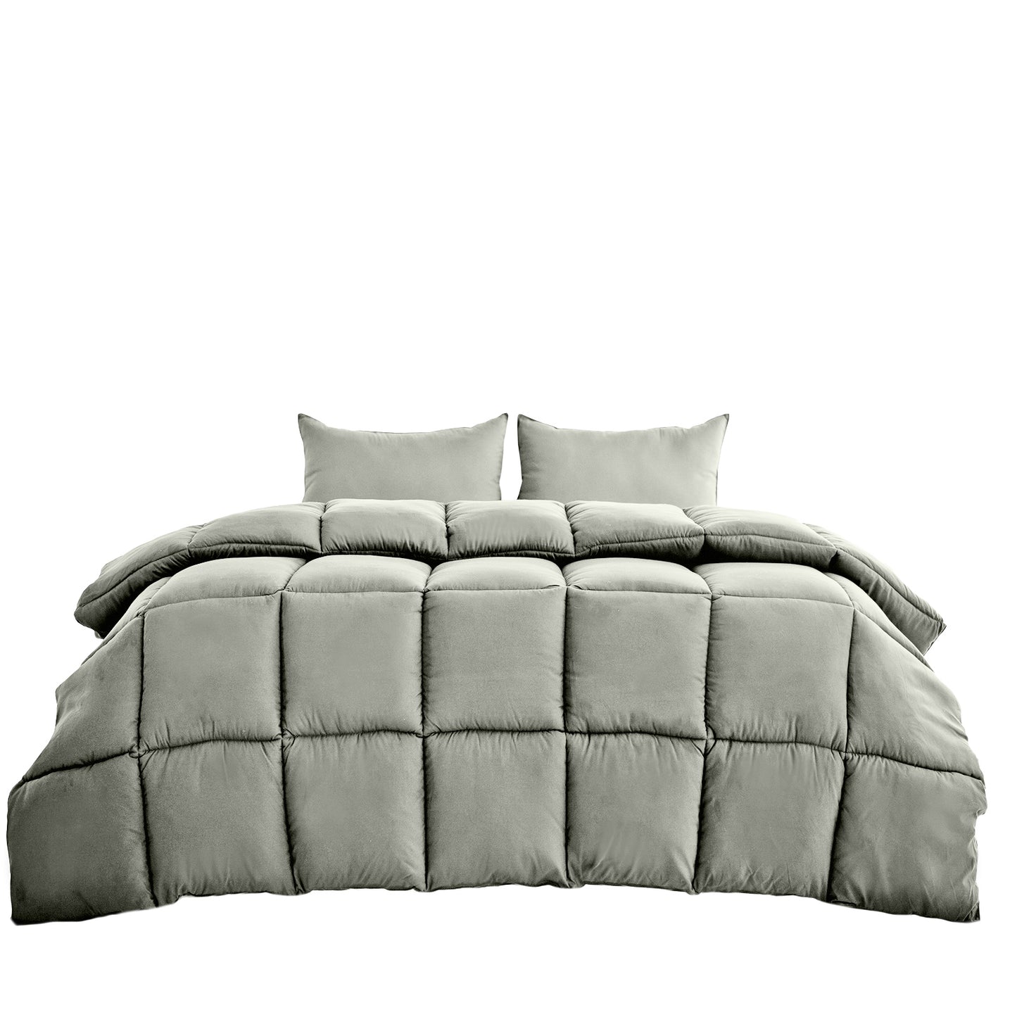 Royal Comfort 350GSM Charcoal Bamboo Quilt Luxury Bedding Duvet All Seasons - King - Charcoal V160-10003965