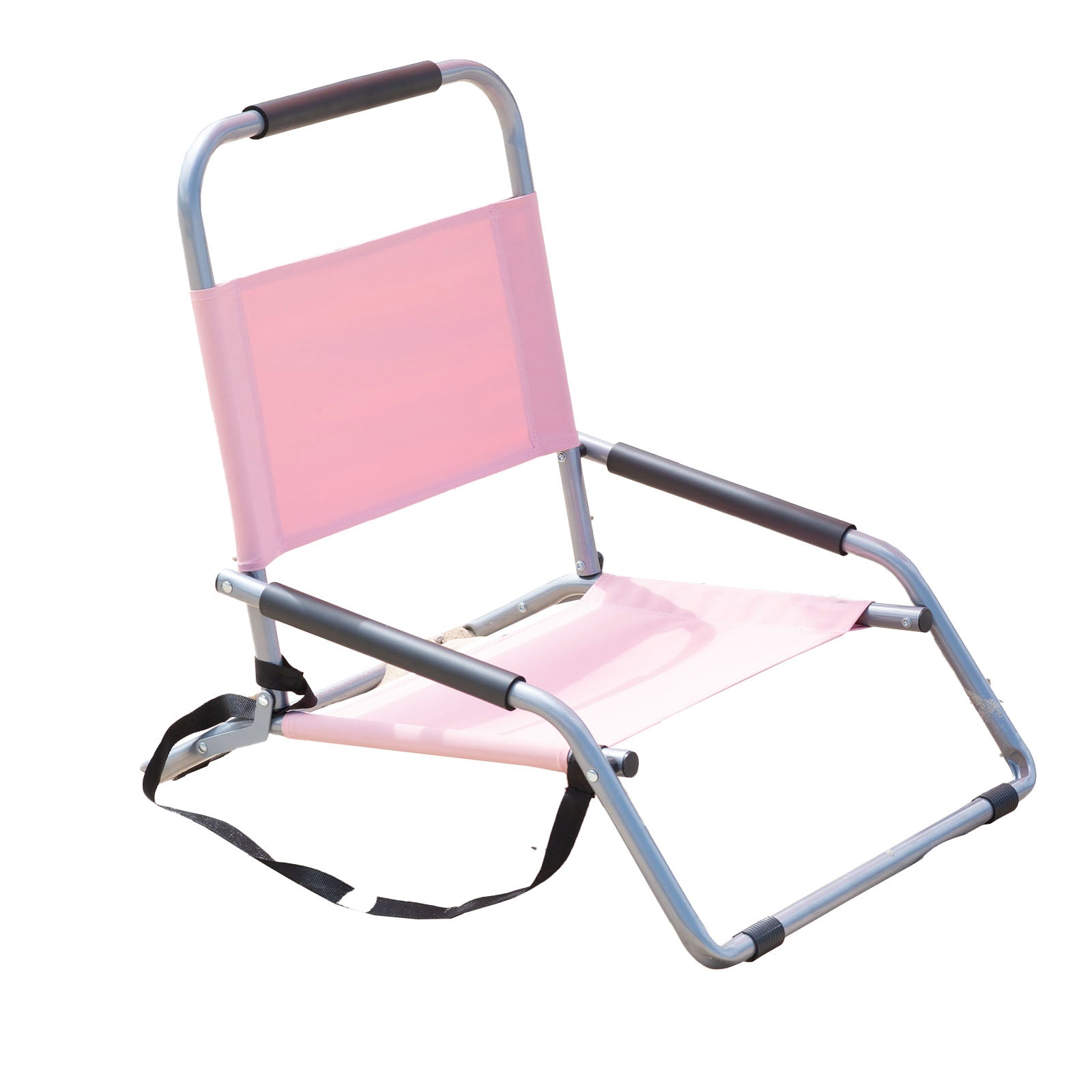 Havana Outdoors Beach Chair 2 Pack Folding Portable Summer Camping Outdoors - Dusty Rose V160-10003990