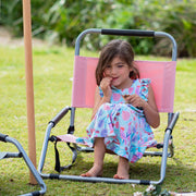Havana Outdoors Beach Chair 2 Pack Folding Portable Summer Camping Outdoors - Dusty Rose V160-10003990