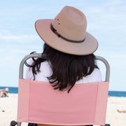 Havana Outdoors Beach Chair 2 Pack Folding Portable Summer Camping Outdoors - Dusty Rose V160-10003990